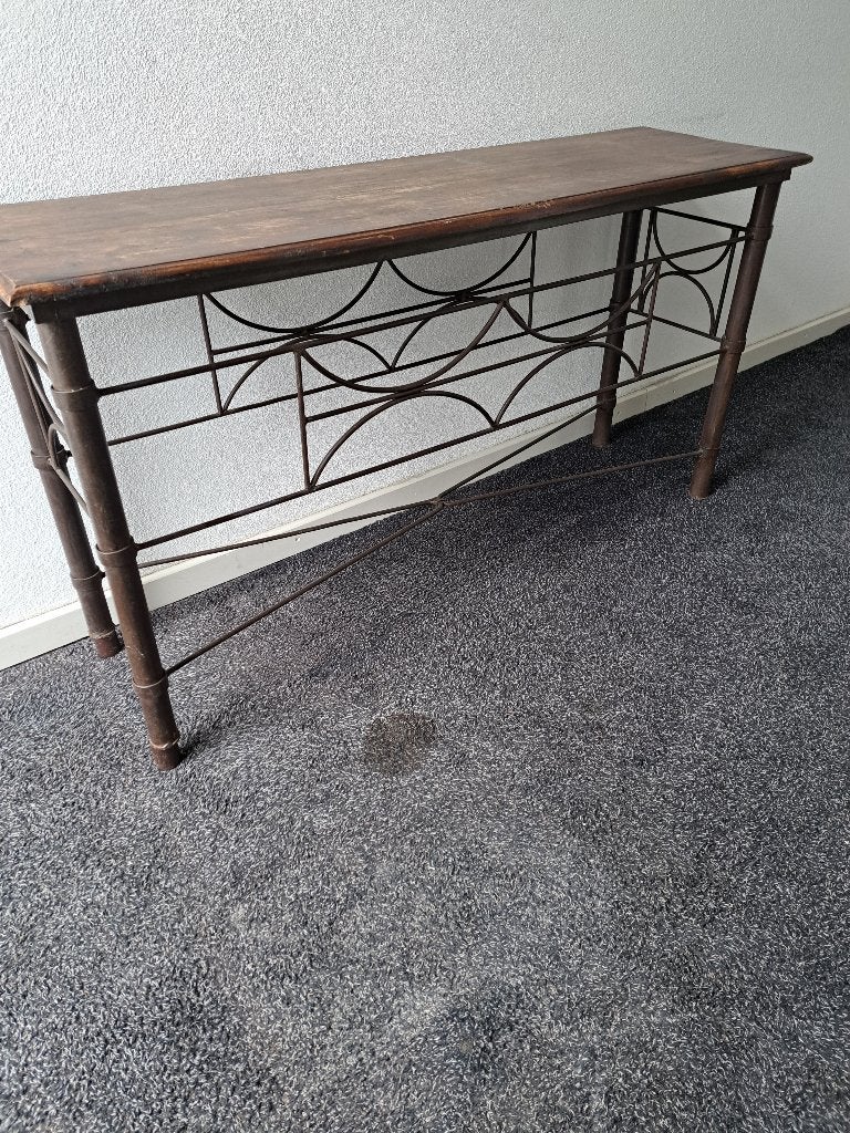 side-table, Huis en Inrichting, Ophalen, Gebruikt, Rechthoekig, Rustiek/oud