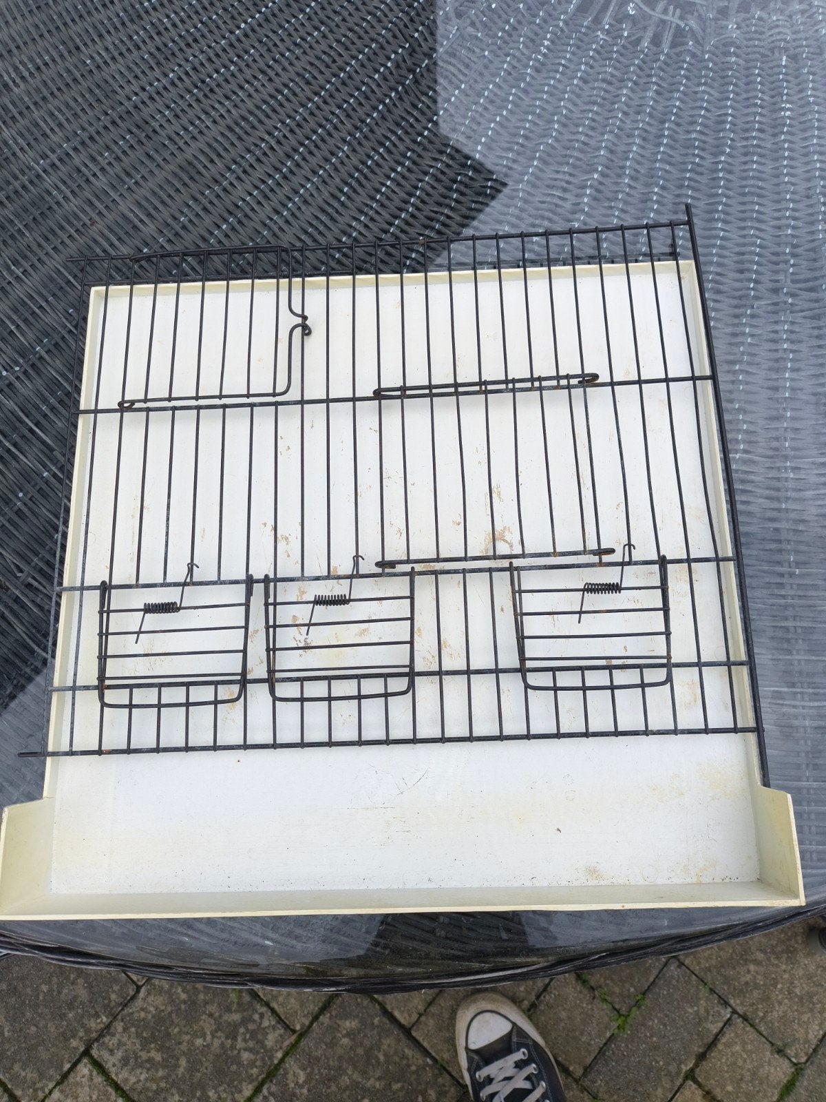 tiroir pvc et grille de façade cage oiseaux, Animaux & Accessoires, Enlèvement ou Envoi
