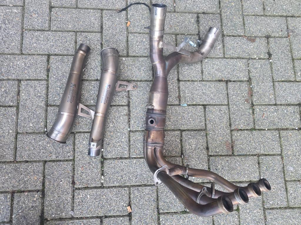 Pot échappement kawazaki z1000, Enlèvement