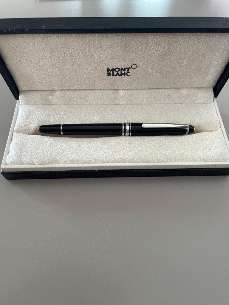 Montblanc Meisterstück Rollerball, Collections, Enlèvement ou Envoi, Avec boîte, Mont Blanc, Comme neuf