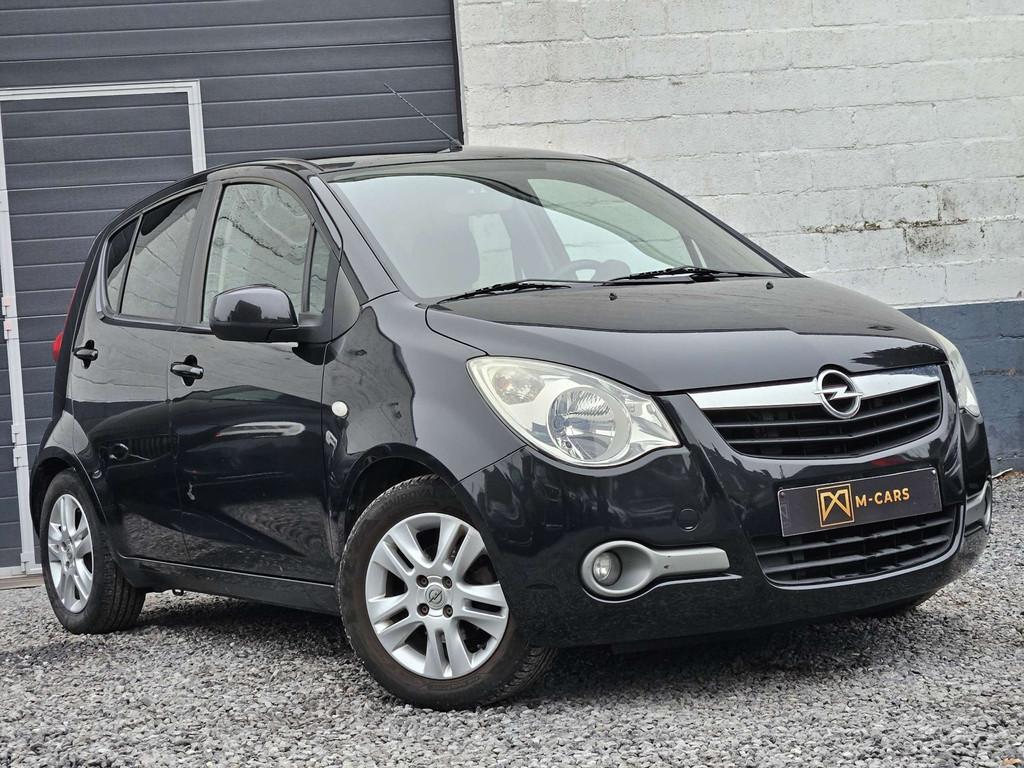 Opel Agila CLIM * EURO 5 * ESSENCE * (bj 2012), Auto's, Euro 5, Stof, Zwart, https://public.car-pass.be/vhr/b1887f99-a59d-40e0-8baf-7053a652e47e