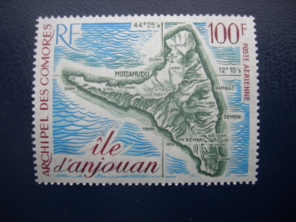 Comoren, Yvert 49, versheid van de post., Postzegels en Munten, Ophalen of Verzenden, Overige landen, Postfris
