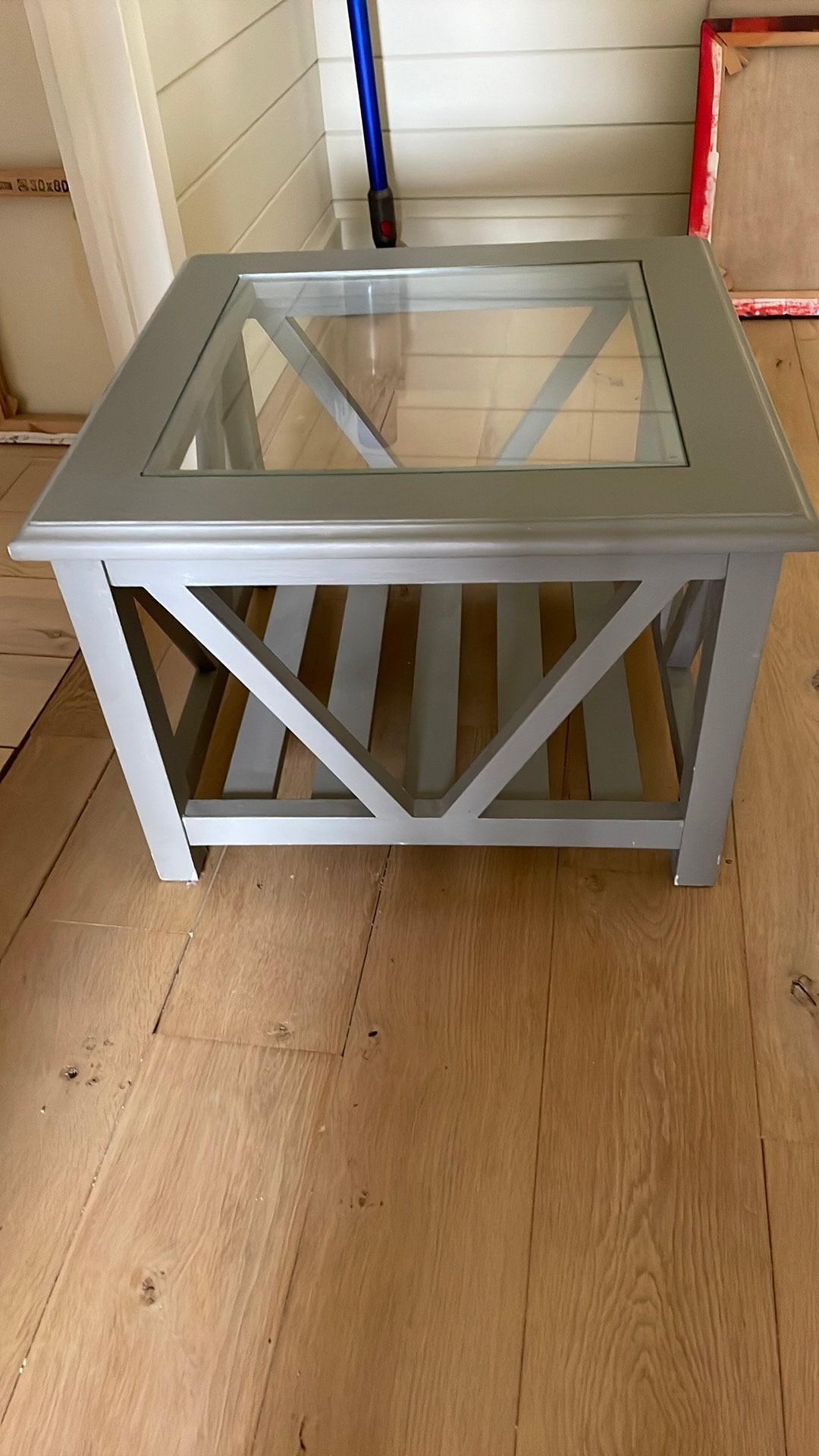 Table d appoint salon, Huis en Inrichting, Tafels | Salontafels, Ophalen, Gebruikt, Grenenhout