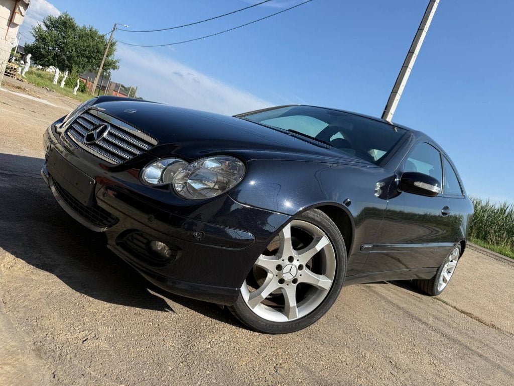 Mercedes-Benz C 2.2 CDI, 1ste eigenaar, Airco,, Auto's, 100 kW, Parkeersensor, Achterwielaandrijving, Zwart