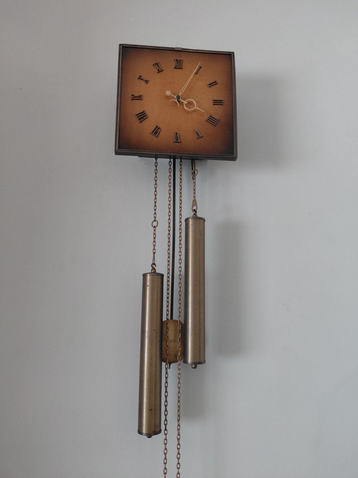 Koperen hangklok junghans, Antiek en Kunst, Antiek | Klokken, Ophalen