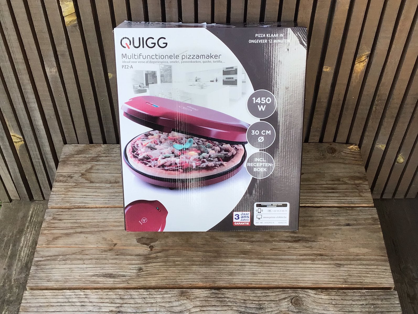Quigg multifunctionele pizzamaker - NIEUW, Tuin en Terras, Pizzaovens, Ophalen, Nieuw