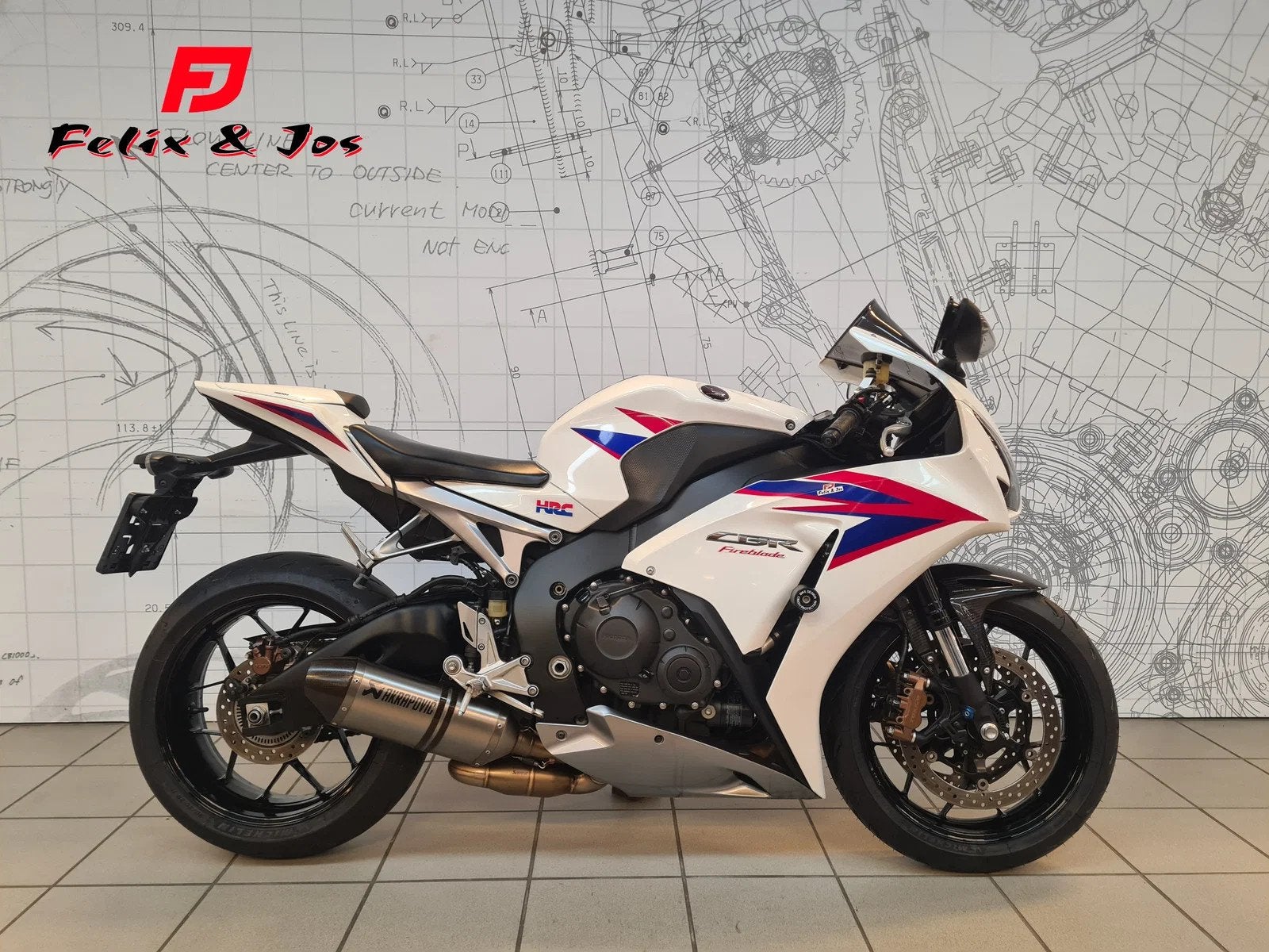 Honda CBR1000RR (bj 2012), Super Sport, Handgeschakeld, Gebruikt, Bedrijf