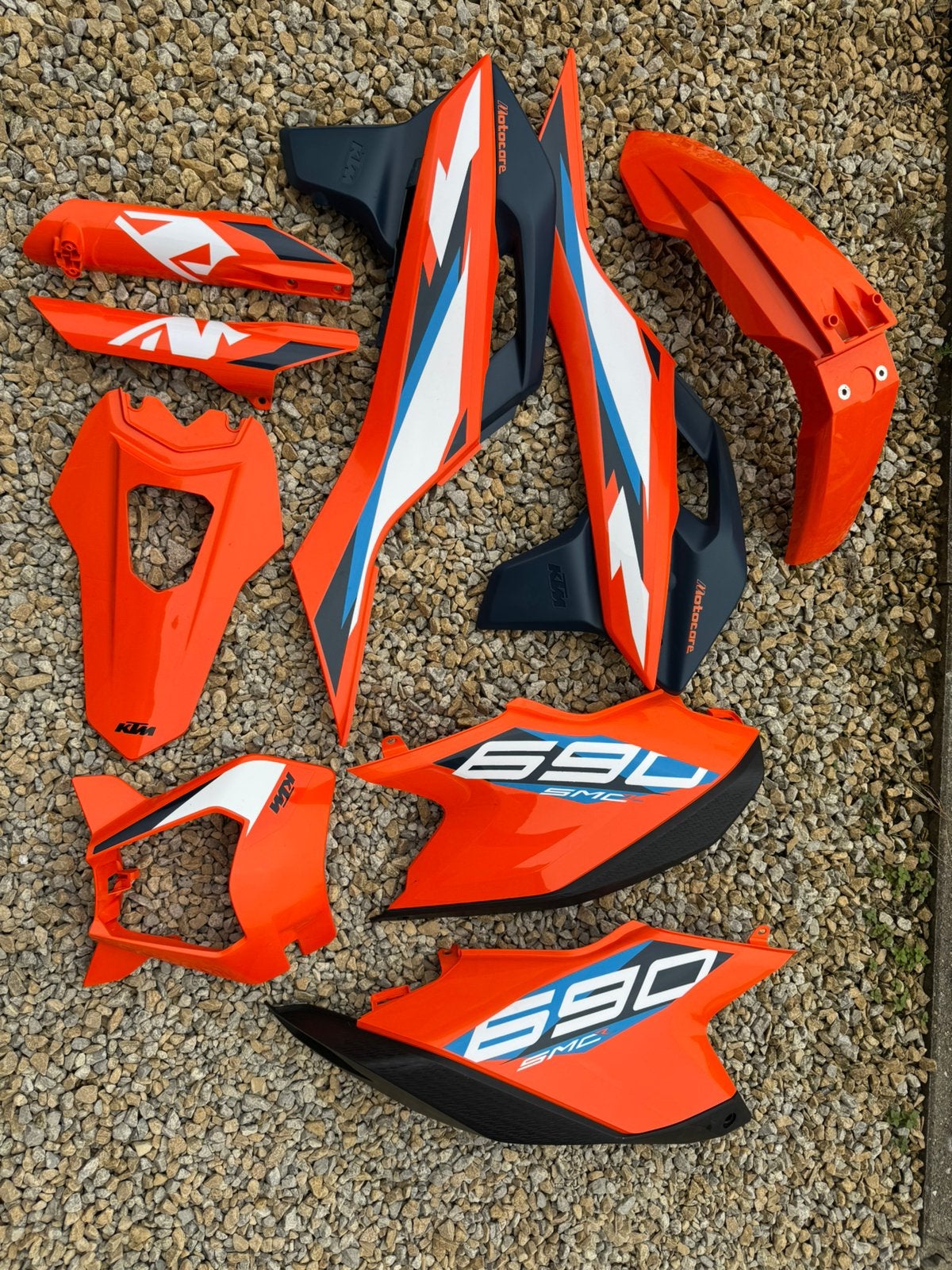 Orginele ktm 690 kappen (2025), Motoren, Ophalen
