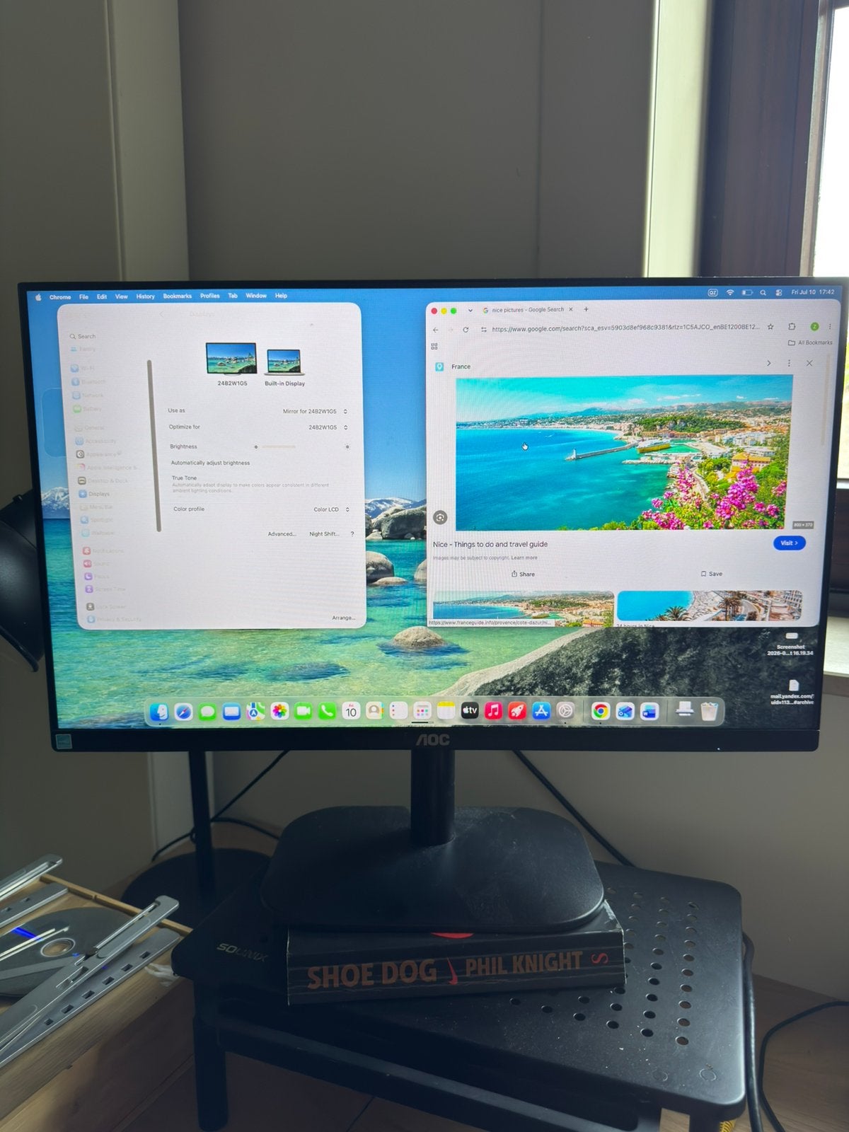 AOC Monitor 24 inch, Computers en Software, Monitoren, Ophalen, Zo goed als nieuw