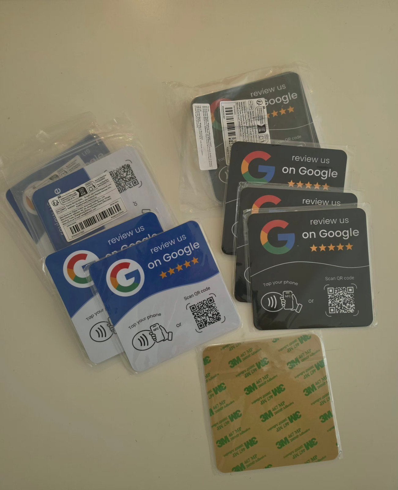 Cartes NFC Google Review, Articles professionnels, Enlèvement ou Envoi