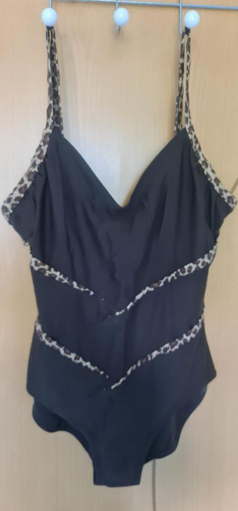 Maillot de bain/une pièce '3 Suisses' - T. 46, Vêtements | Femmes, Enlèvement ou Envoi, 3 suisses, Comme neuf, Brun