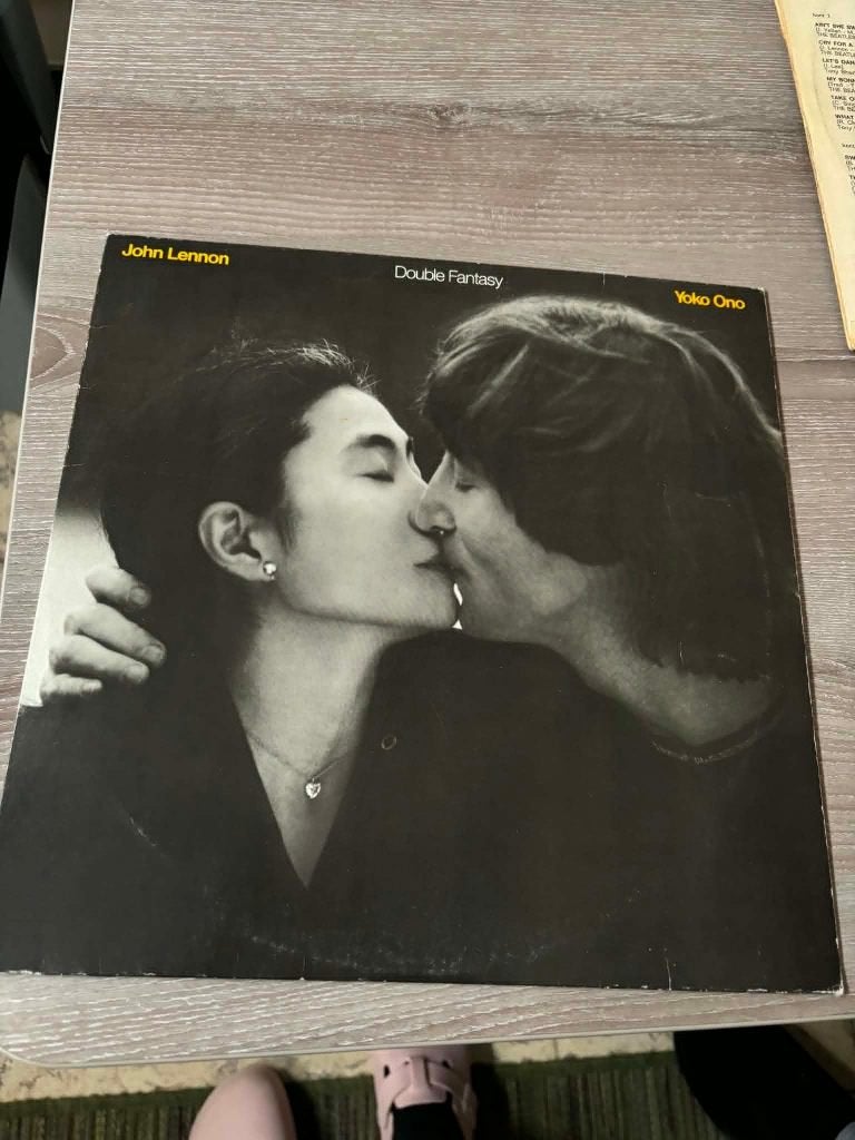 John Lennon and Yoko ono, Double fantasy. voor 5 euro., LP, Singer-songwriter, Ophalen of Verzenden, Zo goed als nieuw