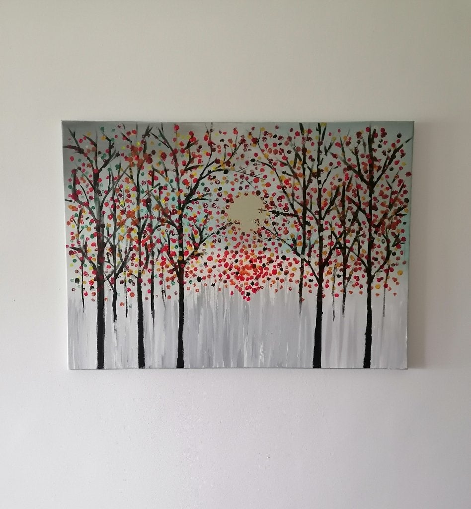 Schilderij, eigen creatie, Enlèvement