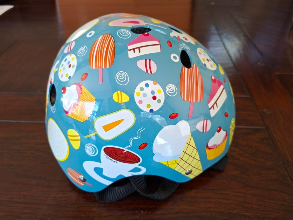 Mini hornit kleuter peuter helm maat s, Fietsen en Brommers, Fietsaccessoires | Fietshelmen, S, Ophalen
