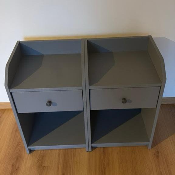 IKEA : 2 tables de chevet, Maison & Meubles, Enlèvement, Comme neuf, Bois