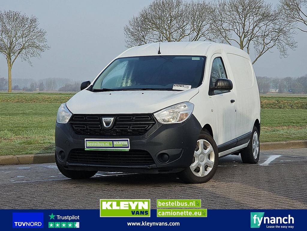 Dacia DOKKER Euro6 Zijdeur NAP!, Auto's, Overige merken, Wit, Bedrijf, ABS
