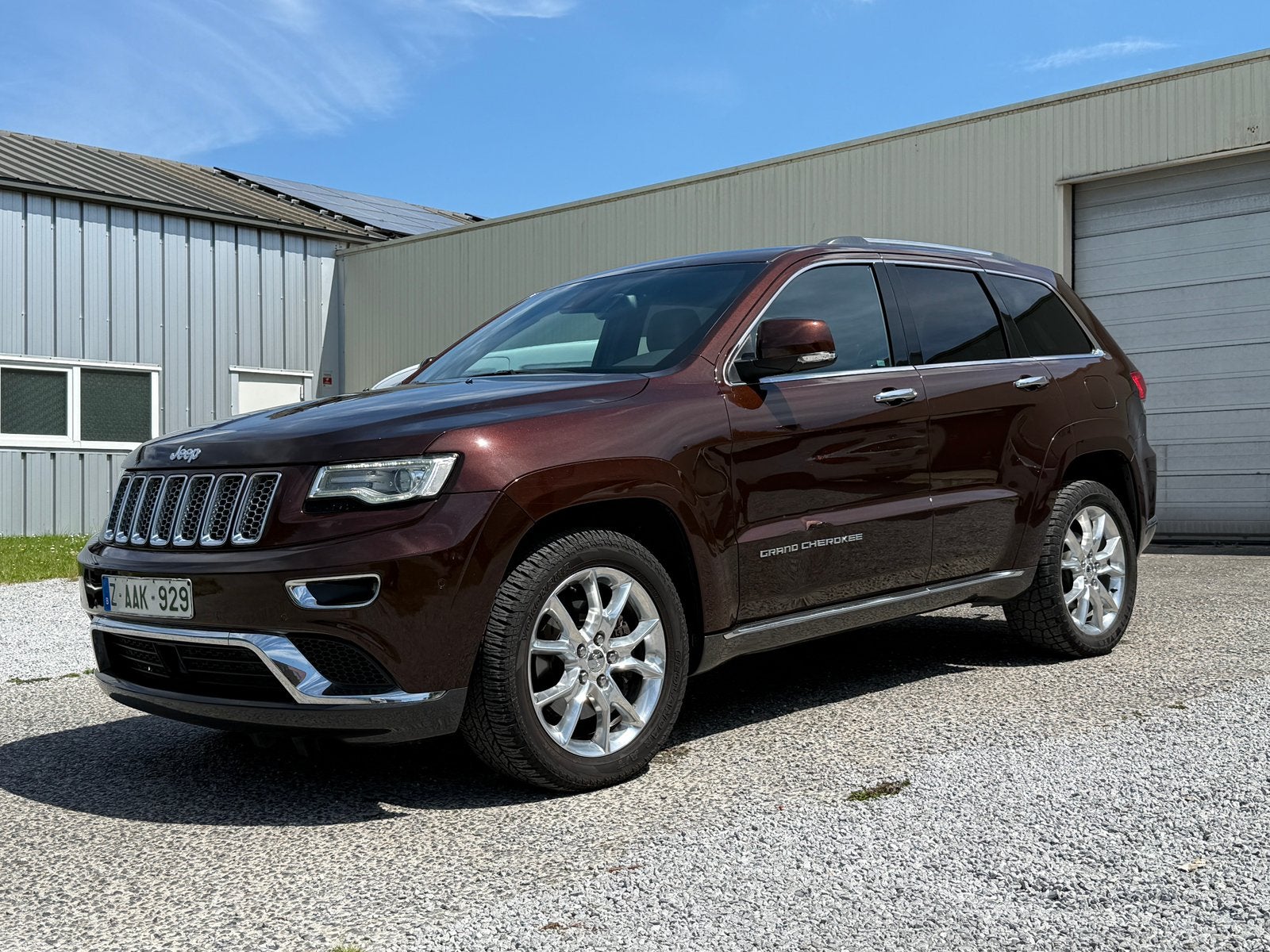 Jeep Grand Cherokee Summit 3.0d 2016, Autos, Cuir, Achat, Euro 6, Entreprise