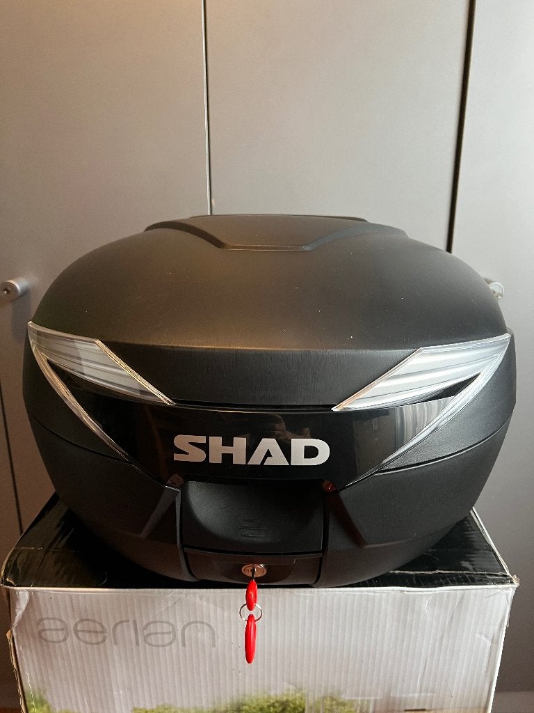 topkoffer shad 39 l, Ophalen