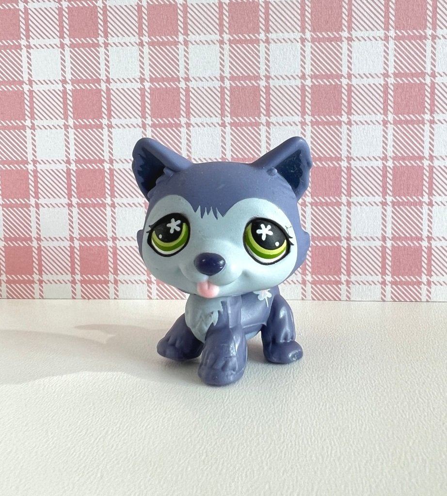 Figurine Chien Husky 487 Littlest Pet Shop - 2006, Enlèvement ou Envoi, Aucun, Utilisé, Aucun