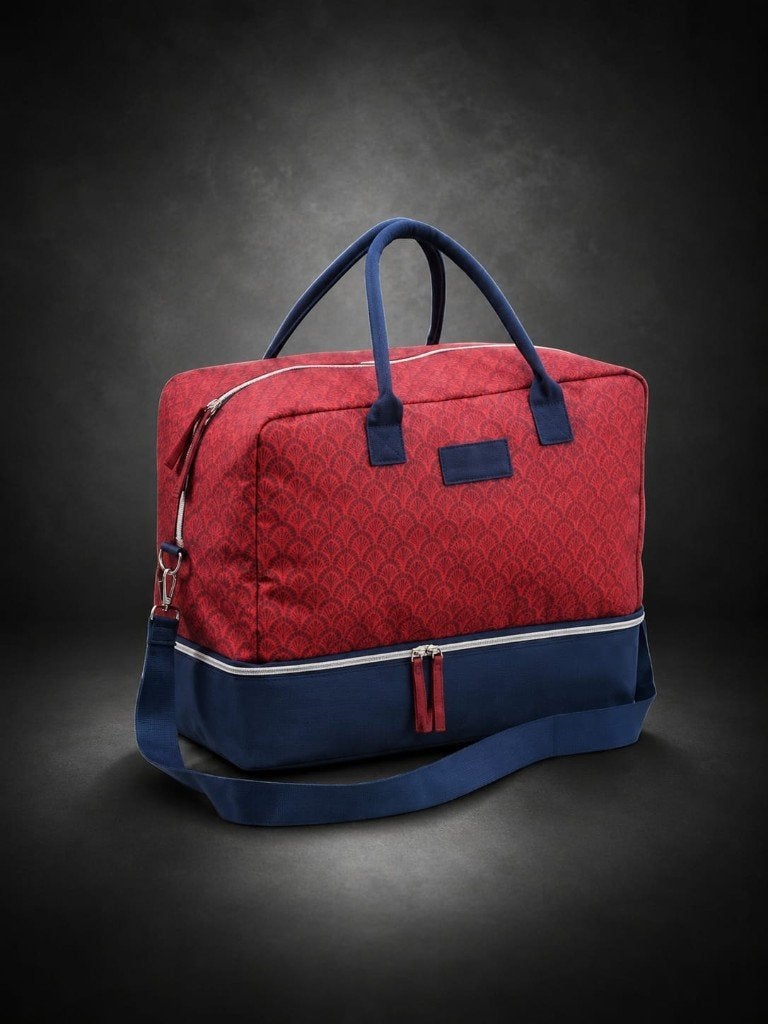 Sac de voyage rouge et bleu de la Maison du Voyage., Enlèvement, Neuf, Rouge, Autres marques