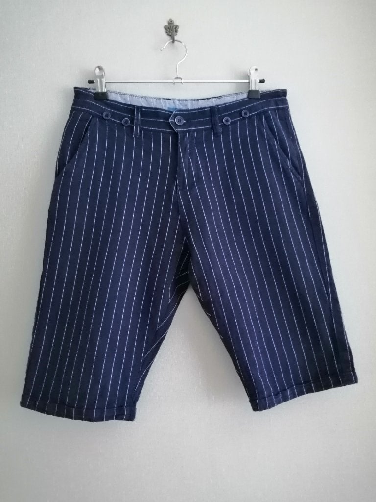 mooie gestreepte short Okaidi Slim maat 14 jaar, Broek, Gebruikt, Okaïdi, Ophalen of Verzenden