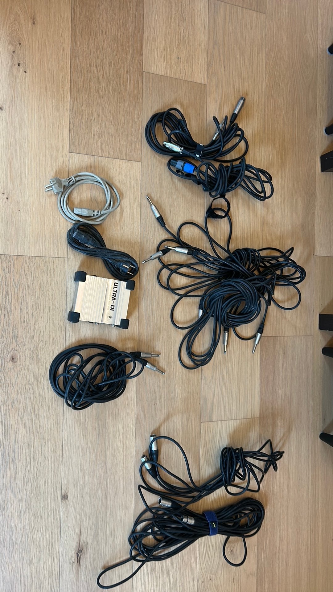 kabels voor muzikanten, Muziek en Instrumenten, Ophalen, Gebruikt
