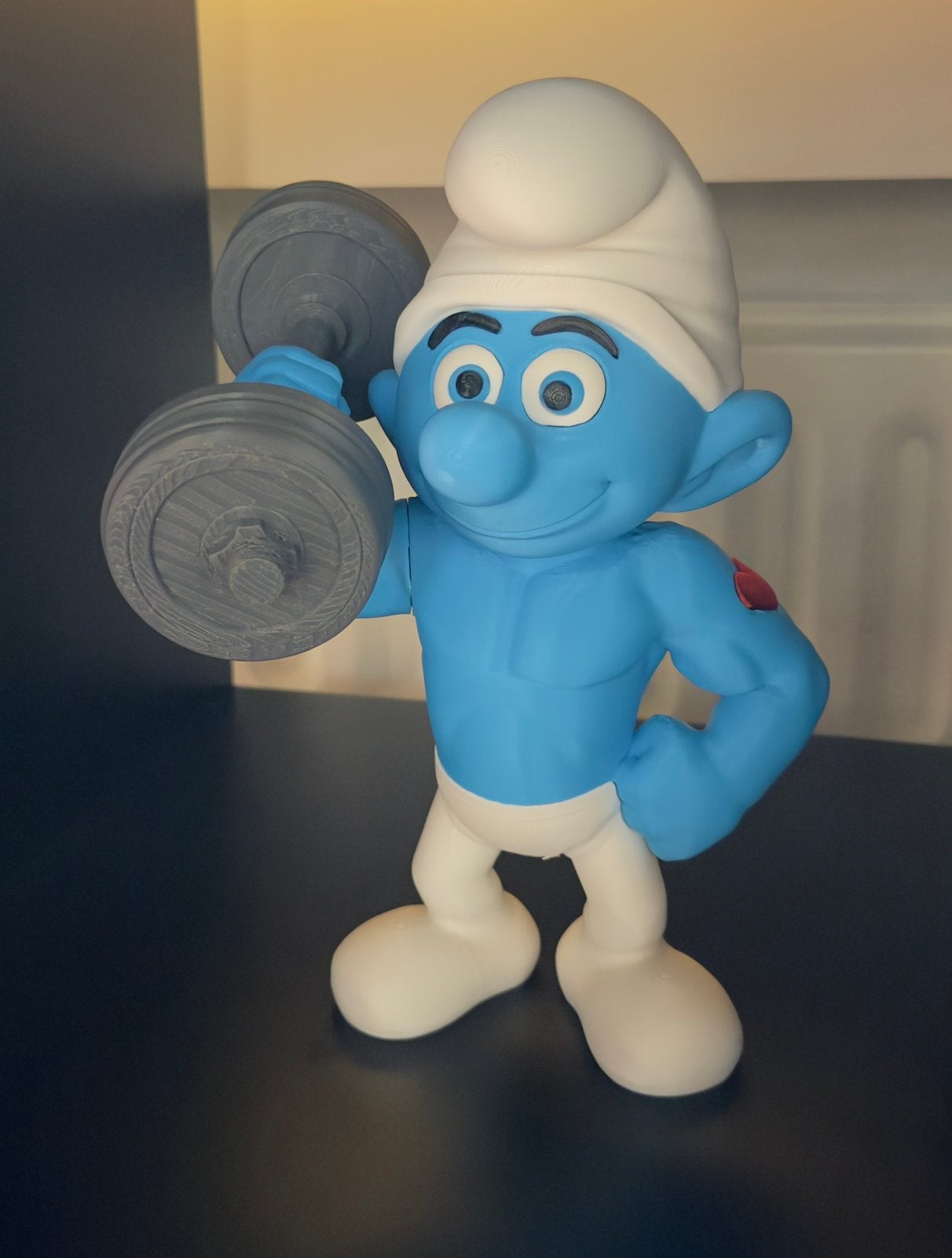 Smurf spot action figure, Games en Spelcomputers, Ophalen of Verzenden, Zo goed als nieuw, Sport