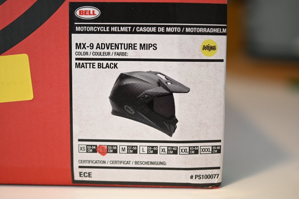 Casque BELL MX-9 Adventure MIPS taille S - Comme neuf, Casque intégral, S, Neuf, avec ticket, Femmes