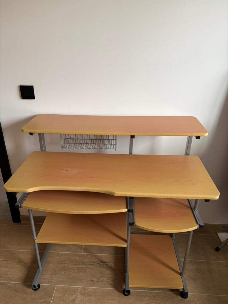 Bureau met opbergruimte, Huis en Inrichting, Ophalen, Gebruikt