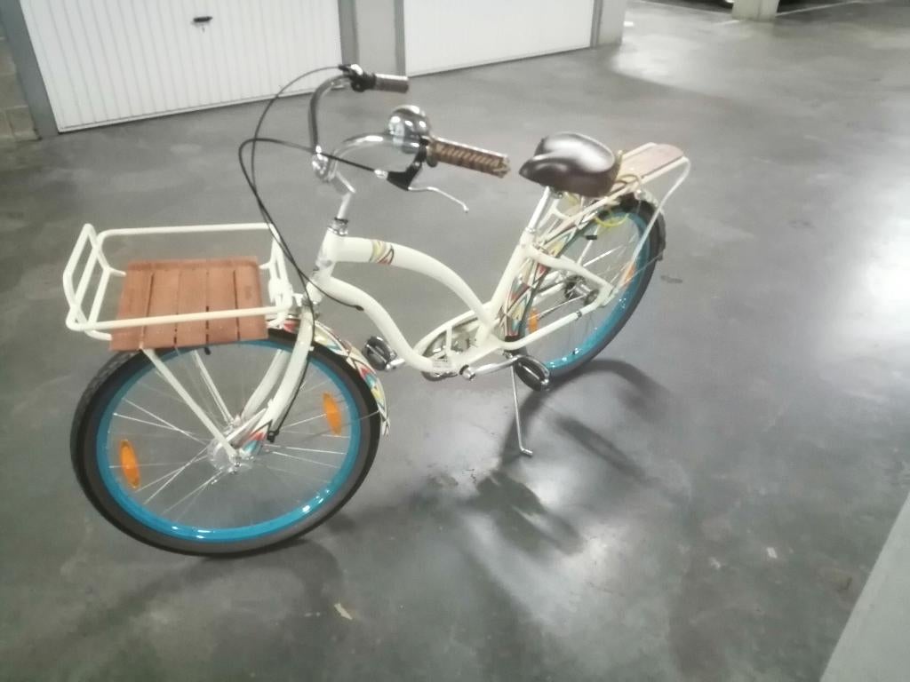Nieuwe fiets, Ophalen, Nieuw, Terugtraprem