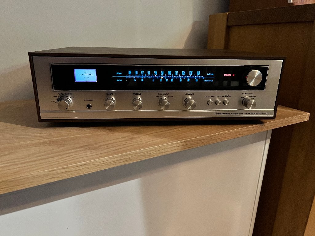 PIONEER-SX-300 VERSTERKER, Ophalen, Zo goed als nieuw, Minder dan 60 watt, Pioneer