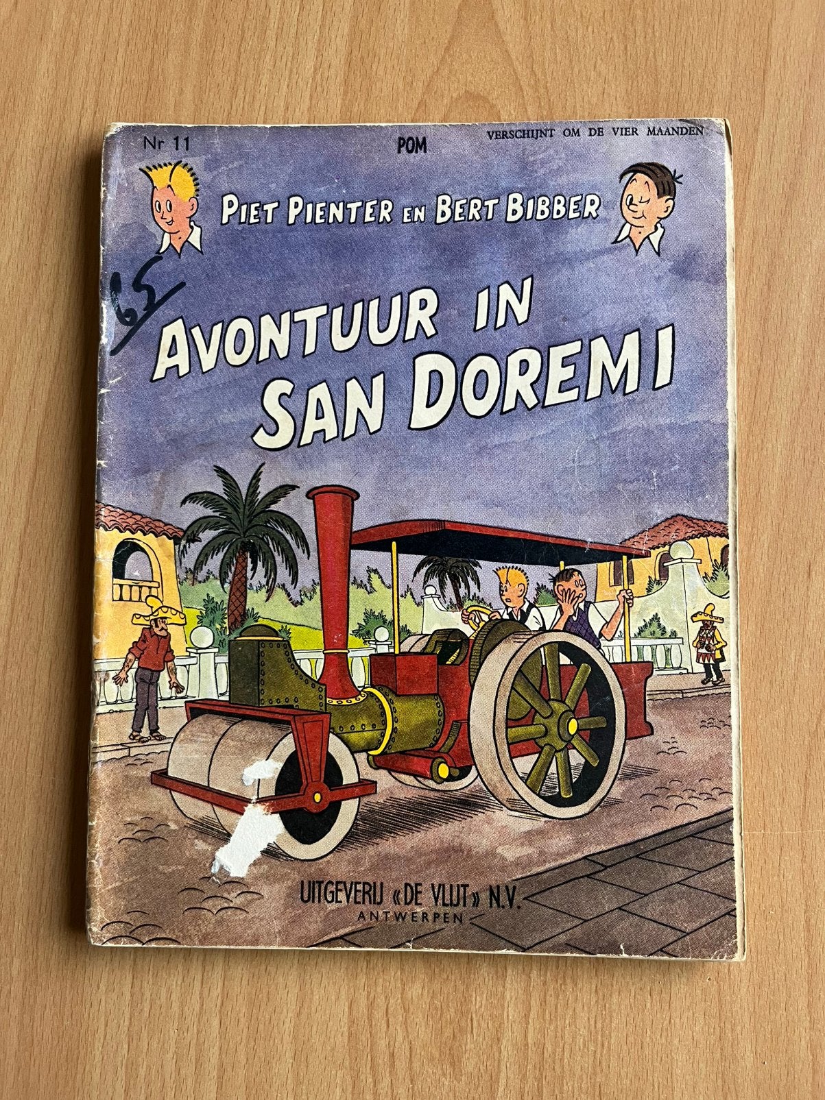 Piet Pienter en Bert Bibber: Avontuur in Dan Doremi, Eén stripboek, Ophalen of Verzenden, Gelezen
