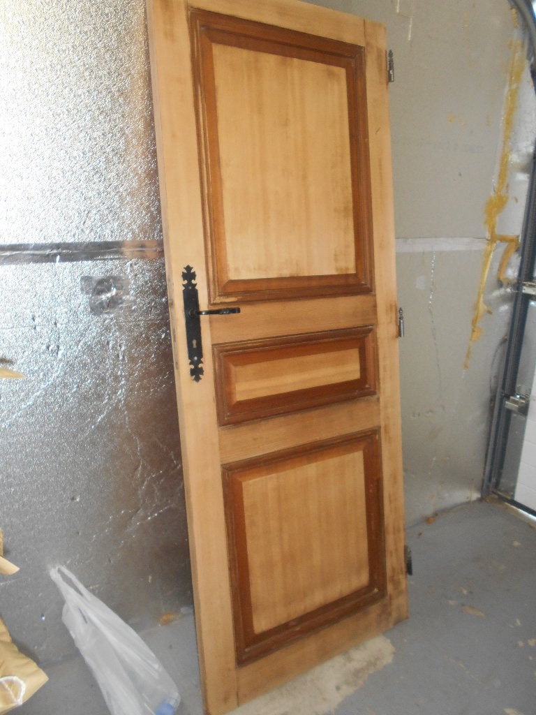 URGENT : ANCIENNE PORTE EN BOIS + QUINCAILLERIE, Bricolage & Construction, Châssis & Portes coulissantes, Enlèvement, Utilisé