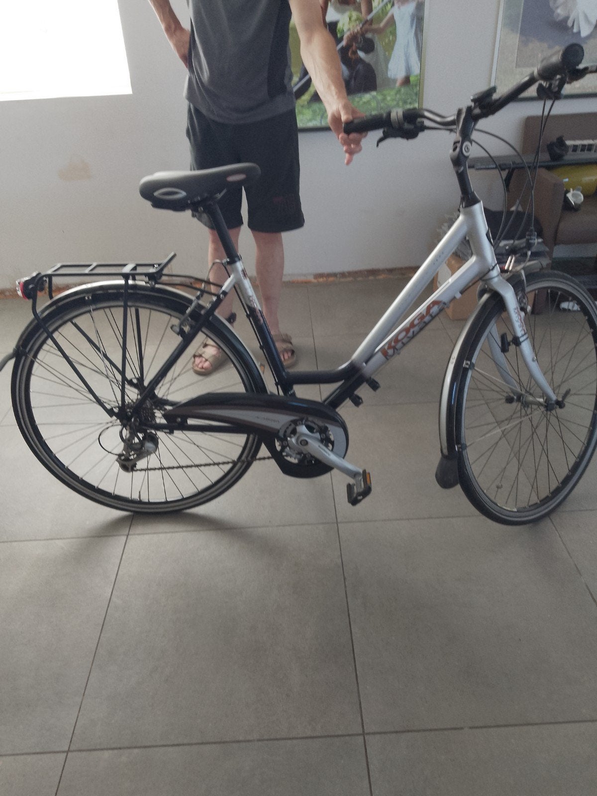 Kinderfiets, Ophalen