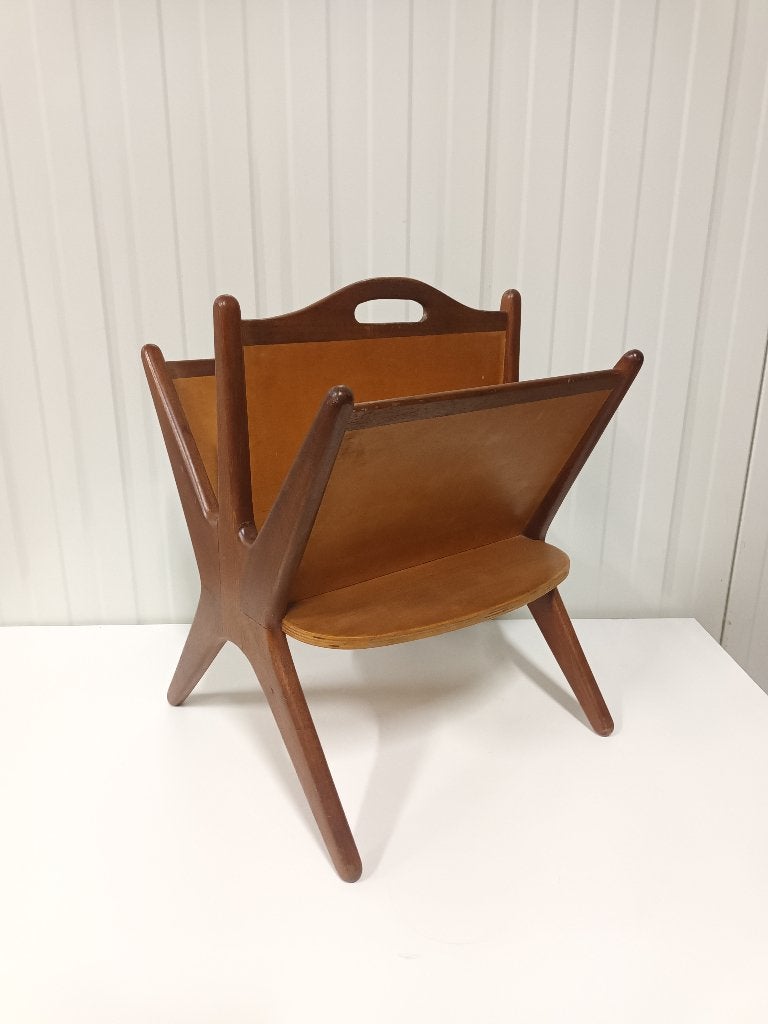 Porte-revues vintage — Modernisme italien des années 1950, Antiquités & Art, Enlèvement ou Envoi