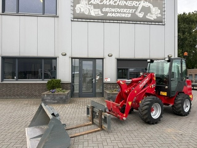 Schaffer 4050ZS 60pk Minishovel Kniklader Laadschop ZGST, Ophalen, Wiellader of Shovel