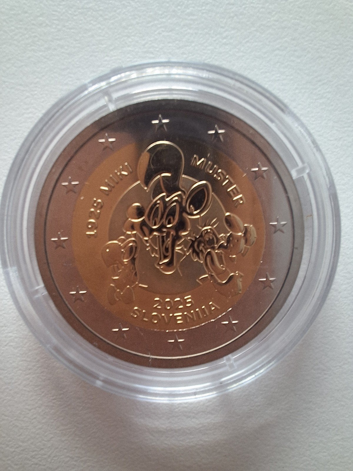 2 euro proof miki muster, Timbres & Monnaies, Enlèvement ou Envoi
