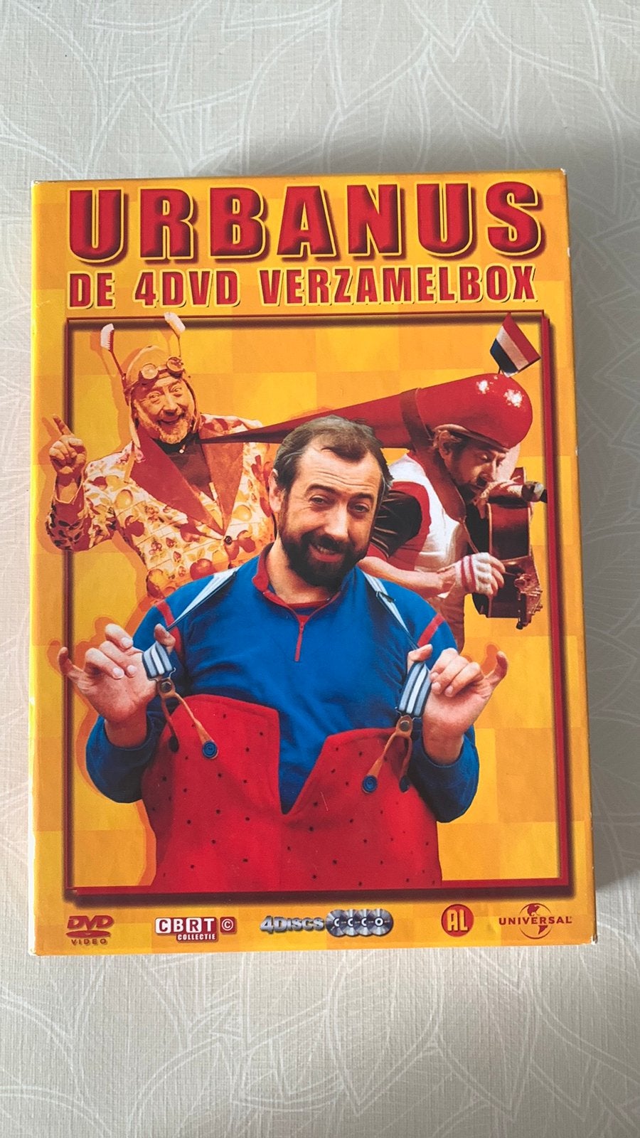 Urbanus - verzamelbox 4 dvd’s, Cd's en Dvd's, Dvd's | Cabaret en Sketches, Ophalen, Stand-up of Theatershow, Overige artiesten