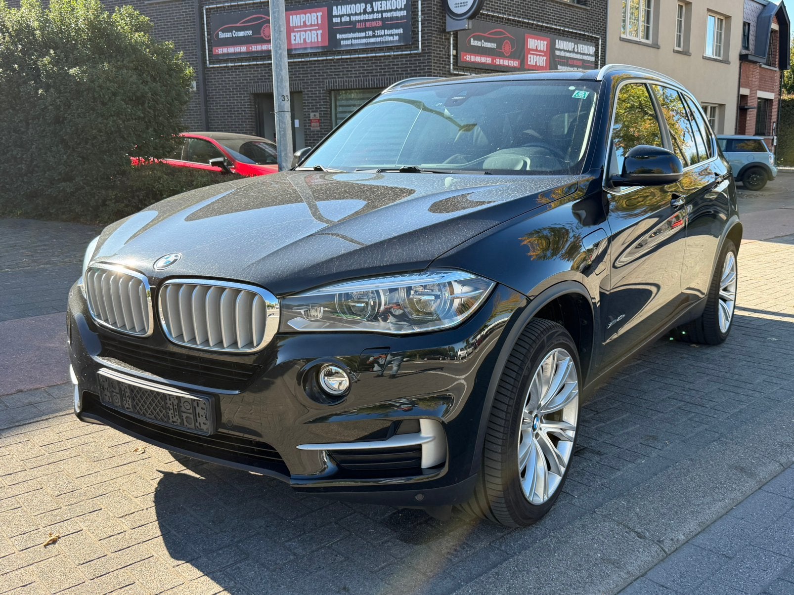 Bmw x5 2.0i hybride edrive 150.000km 2015 Full opties, Autos, Cuir, Achat, Entreprise, Entretenue par le concessionnaire