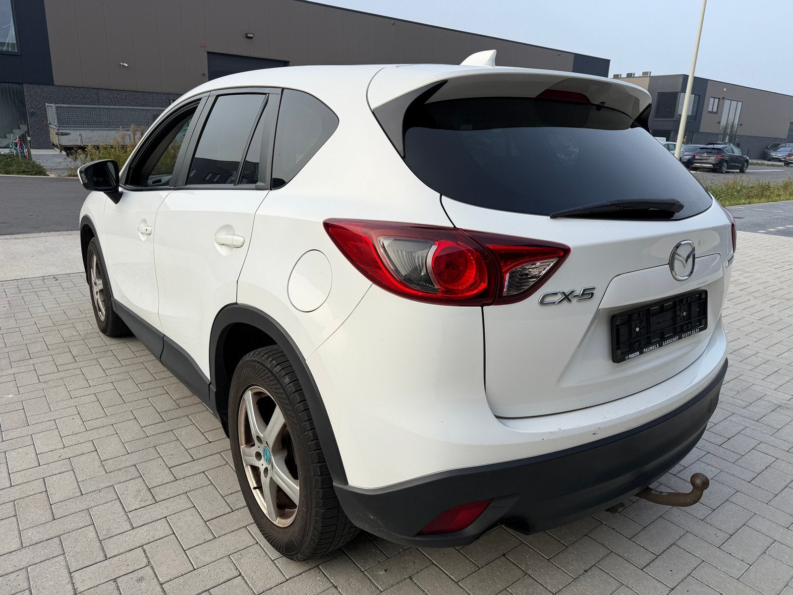 Mazda 2.2 diesel. 134.000km. 2013, Auto's, Elektrische ramen, Stof, 4 cilinders, Wit