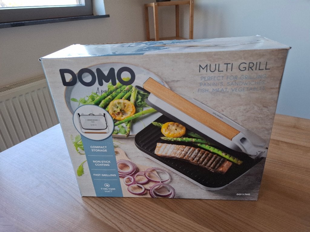 Domo multi grill nieuw in doos, Elektronische apparatuur, Ophalen, Nieuw