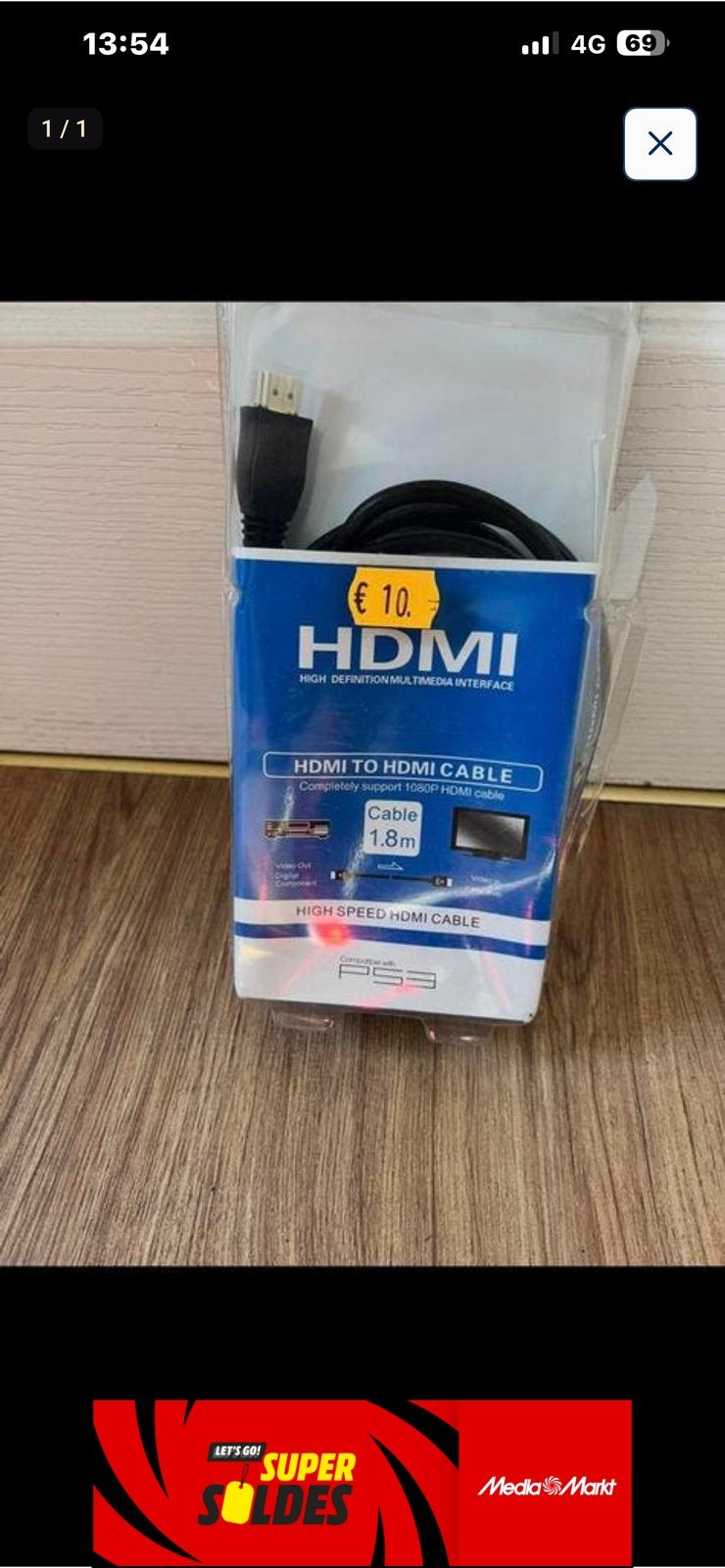 Câble HDMI NEUF, Enlèvement ou Envoi