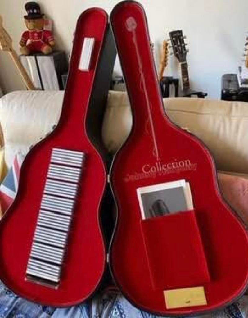 Guitare de collection + 40cd, Enlèvement, Utilisé
