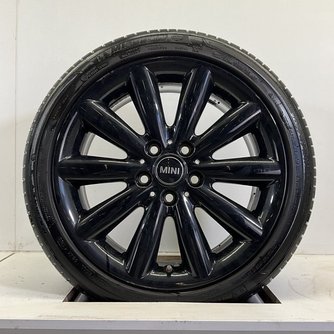 MINI COOPER VELGEN ZOMERBANDEN F55 F56 F57 STYLING JCW 499 1, Gebruikt, -, -, Banden en Velgen