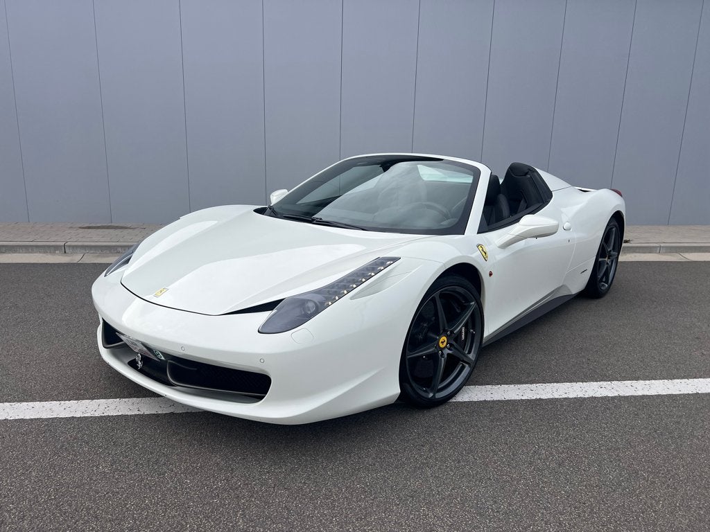 458 Spider - JBL - Lift - Belgian car - Full History -, Autos, Ferrari, Cuir, Achat, Entreprise, Noir