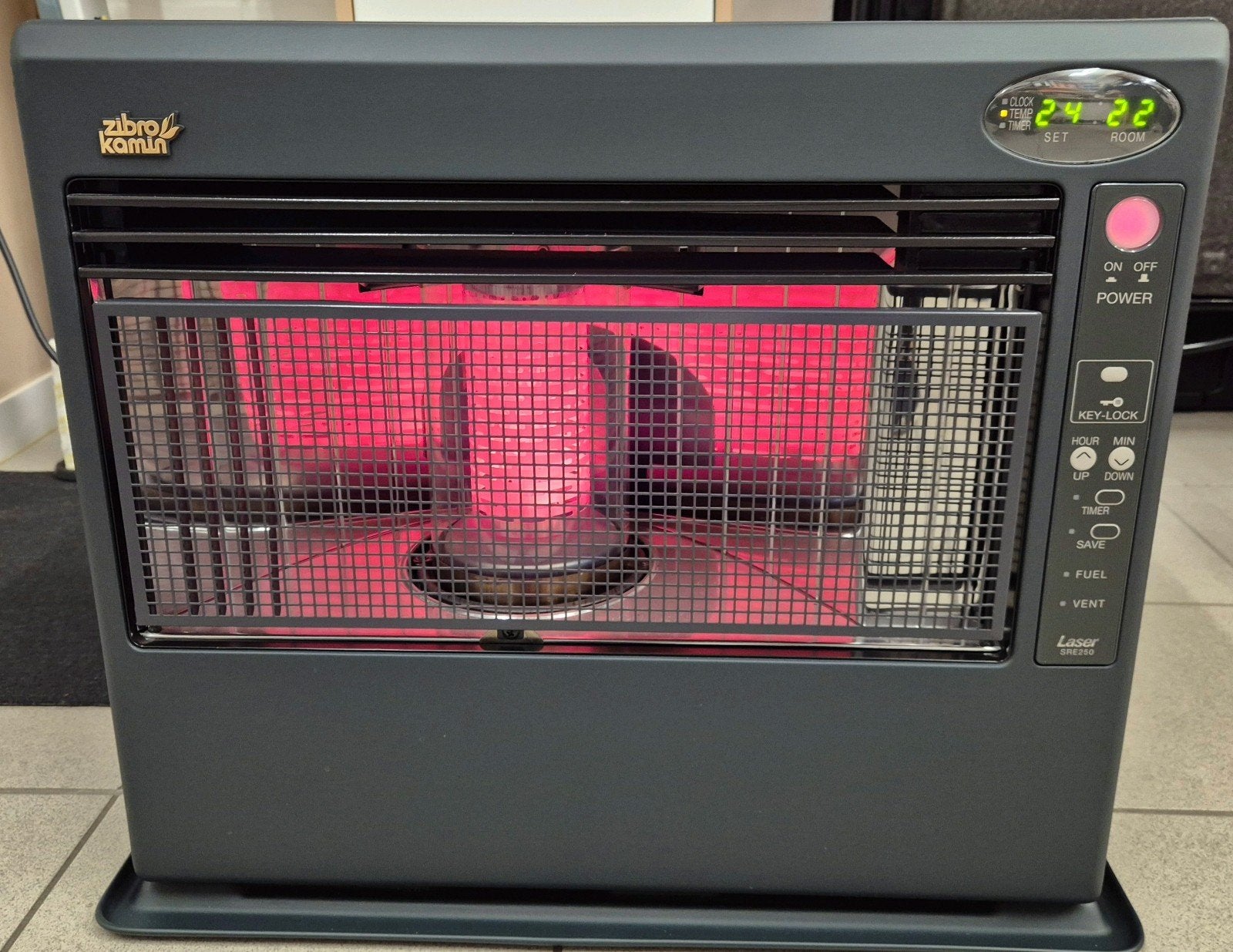 Radiateur laser Zibro kamin (nouvel appareil), Enlèvement ou Envoi, Neuf, Thermostat