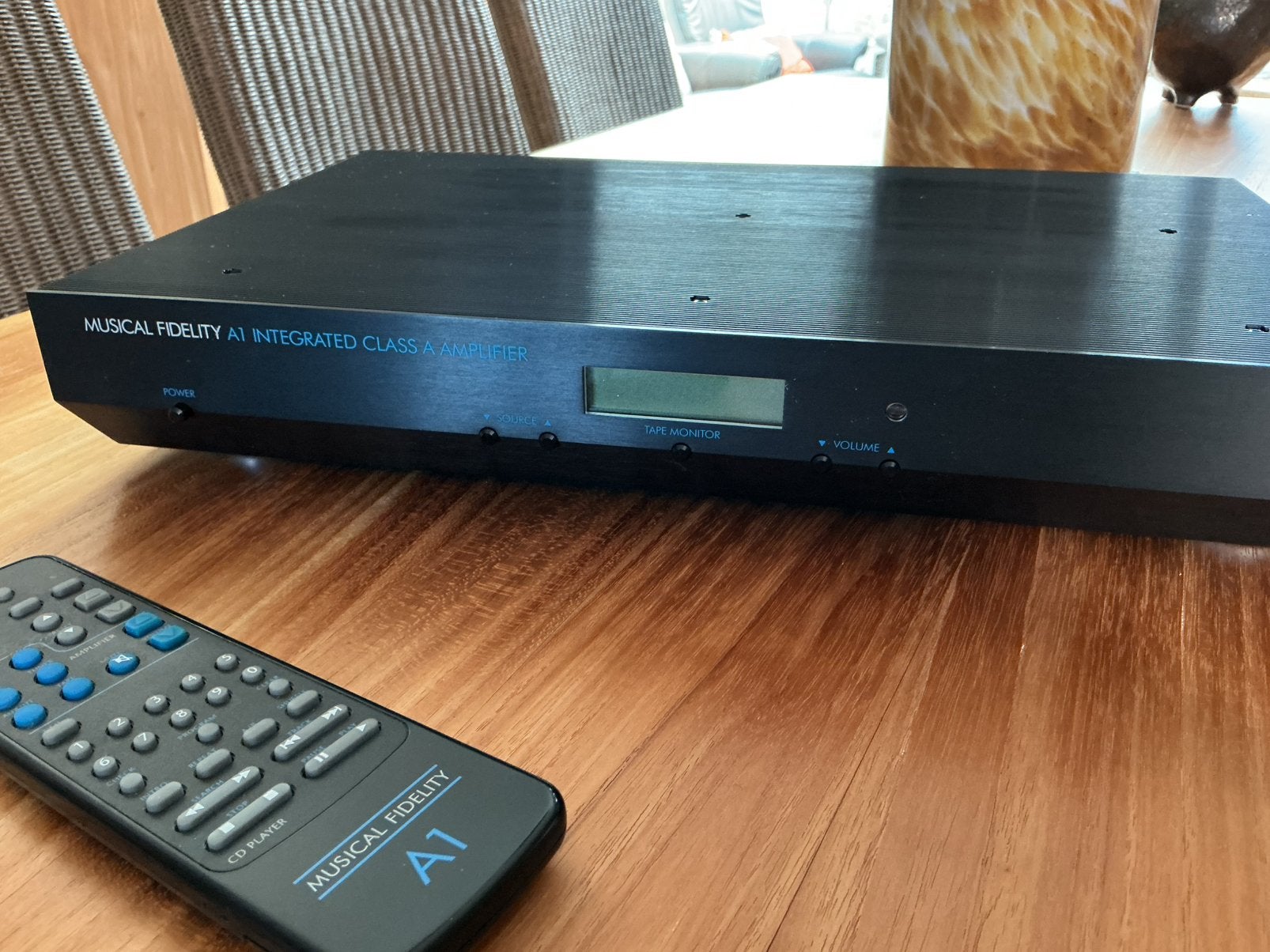 Musical Fidelity A1, inruil bespreekbaar 🖐️, Audio, Tv en Foto, Versterkers en Ontvangers, Zo goed als nieuw, Stereo, Minder dan 60 watt