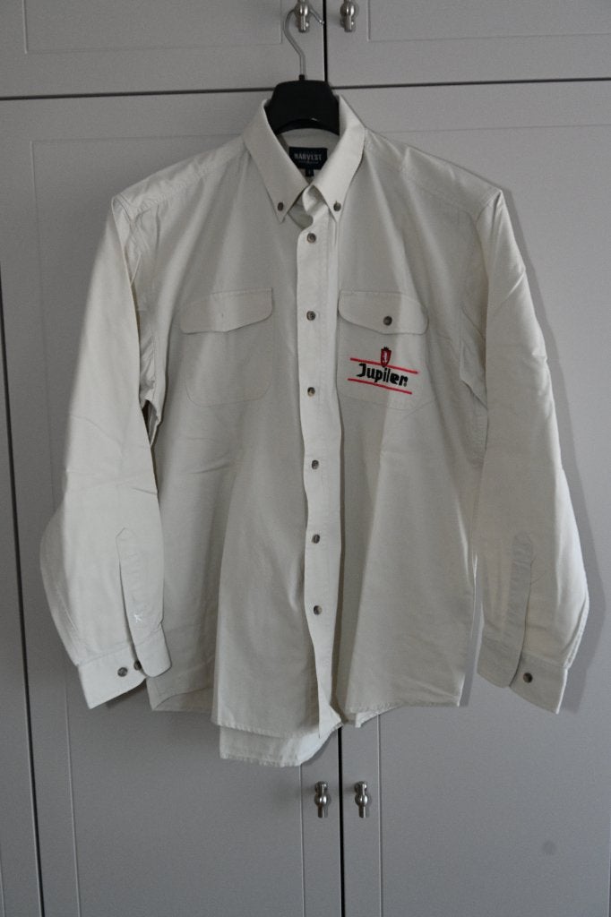 Hemden Jupiler, Stella Artois, Beck's en Labatt, Verzamelen, Biermerken, Ophalen, Zo goed als nieuw, Kleding, Jupiler