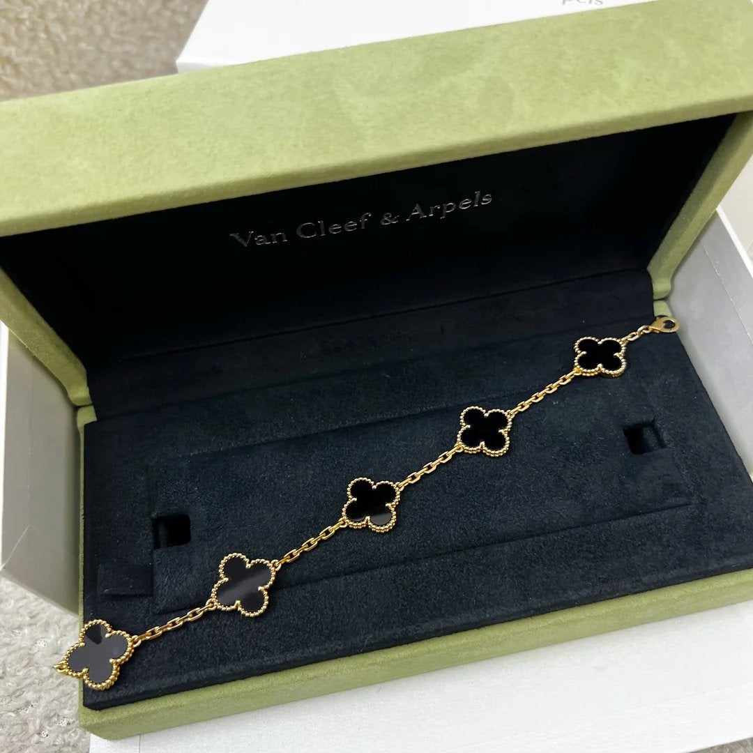 Bracelet Van Cleef & Arpels pour femme, Enlèvement ou Envoi, Comme neuf, Noir