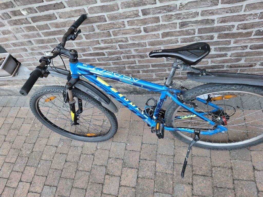 Mountainbike te koop, Fietsen en Brommers, Ophalen, Minder dan 10 versnellingen, Gebruikt, Velgrem